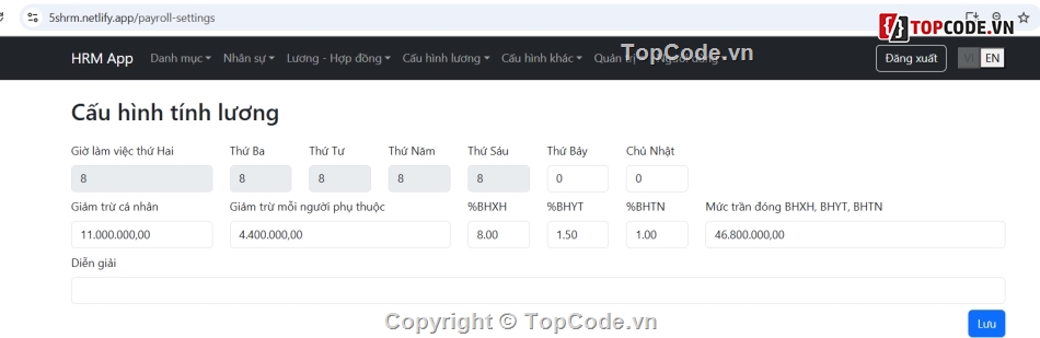 Code web,web quản lý nhân sự,nodejs,reactjs